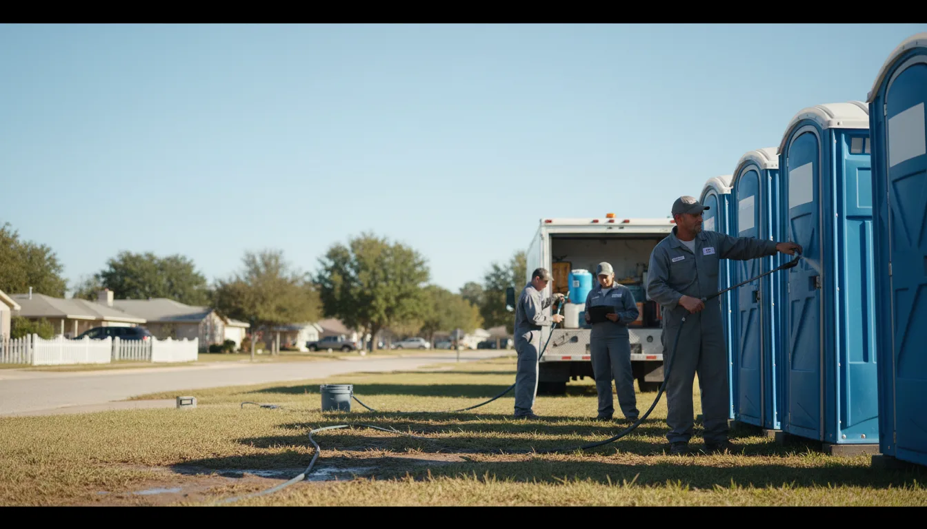 Long-Term Portable Toilet Rental in De Graff, OH near me